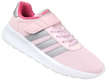 ADIDAS LITE RACER 3.0 IE1134 SPORTOWE BUTY DAMSKIE NA GUMKI RZEP RÓŻOWE