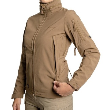 Kurtka damska softshell Pentagon Artaxes z kapturem Coyote L