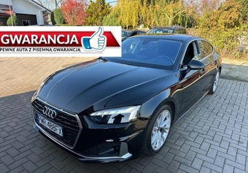 Audi A5 F5 Sportback Facelifting 2.0 40 TFSI 204KM 2021 Audi A5 Sportback 2,0 TFSI 204 KM Miekka hybryda Automat GWARANCJA Zamian