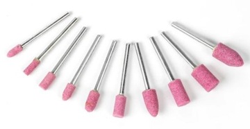 Напильники Шлифовальные круги Фрезы с хвостовиком Корунд 100 шт.