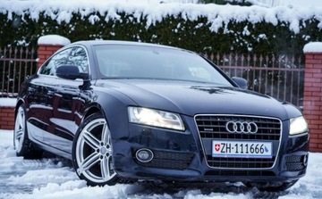 Audi A5 8T Coupe 2.0 TFSI 211KM 2010 Audi A5 Sportback S-LINE 2.0B 211Ps Quattro Ledy Automat Klimatronik Bixen