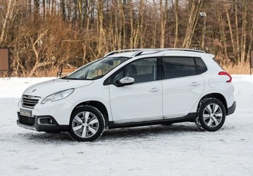 Peugeot 2008 I SUV Facelifting 1.6 BlueHDi 99KM 2016 Peugeot 2008 1.6eHDI 100KM Allure Perla Skora Ledy Navi Alu Full 1.6, zdjęcie 6
