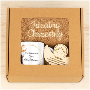 Podziękowanie dla Chrzestnych Chrzestnej Chrzestnego - Ślub Chrzest Komunia