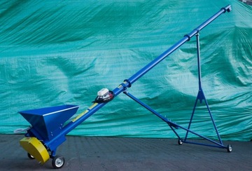 SOBMETAL 140 Шнековый конвейер для зерновых корзин длиной 4 м