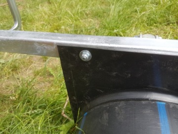 Поплавок для наведения мостов, диаметр 400 мм, длина 3 м.