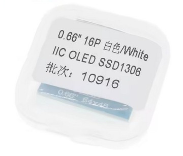OLED ДИСПЛЕЙ МОДУЛЬ I2C 0.66