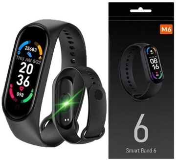 SMARTWATCH ZEGAREK SMARTBAND PULSOMETR CIŚNIENIE KROKOMIERZ