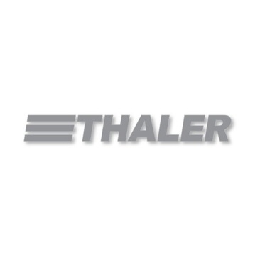 Naklejka napis LOGO THAILER 3 KOLORY 40cm 2 szt