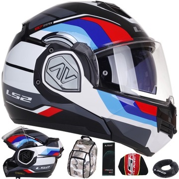 ШЛЕМ LS2 FF906 Advant Sport Синий Черный r.L