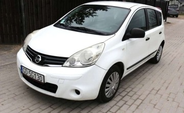 Nissan Note I Mikrovan Facelifting 1.4 88KM 2011 Nissan Note Nissan Note 1.4 Acenta EU5