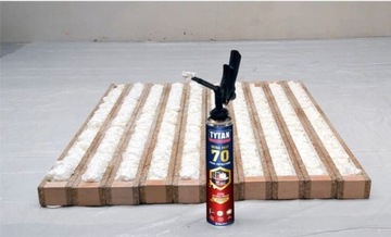 Монтажная пена для пистолета ULTRA FAST 70 Tytan Professional 870мл Fast