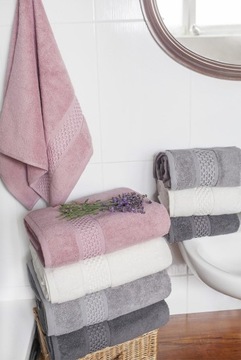 ОТЕЛЬНОЕ МАХРОВОЕ БАННОЕ ПОЛОТЕНЦЕ ОЧЕНЬ ТОЛСТОЕ 70x140 650г СЕРОЕ