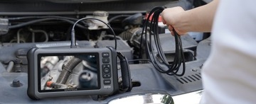 Промышленный эндоскоп DS700TL с тройной линзой и 7-дюймовым IPS-экраном