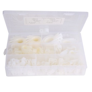 200 шт. пластиковый нейлоновый кабельный зажим