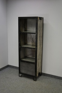 Деревянная ВИТРИНА, манго, серия HEAVY INDUSTRY