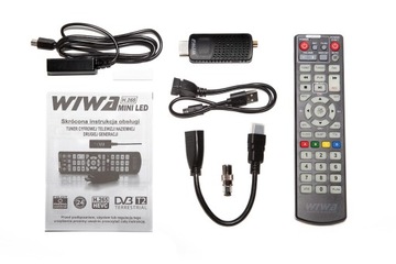 ТВ-тюнер WIWA H.265 MINI LED DVB-T/DVB-T2 H.265 HD