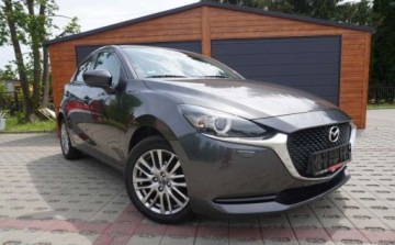 Mazda 2 III Hatchback Facelifting 1.5 SKYACTIV-G M Hybrid 90KM 2021 Mazda 2 Bezwypadkowa Serwisowana 1-Wlasciciel Navi Kamera Xenon Asystenci, zdjęcie 12