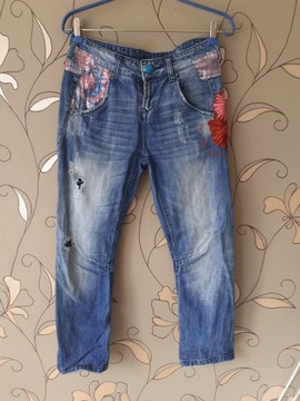 DESIGUAL-SUPER SPODNIE 24 J8