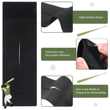 Ремень для бейсбольных перчаток. Эластичный ремень для крепления прибл.