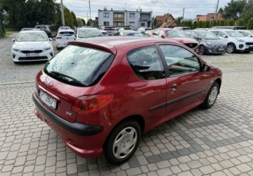 Peugeot 206 Hatchback 1.1 i 60KM 2003 Peugeot 206 1,1 60KM Krajowy Serwisowany Kola lato zima 1.1 Benzyna, zdjęcie 16
