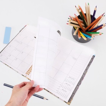ЕЖЕМЕСЯЧНИК 2024-2025 УДОБНОЕ РАСПИСАНИЕ БЛОКНОТ ЕЖЕГОДНЫЙ БУМАГА