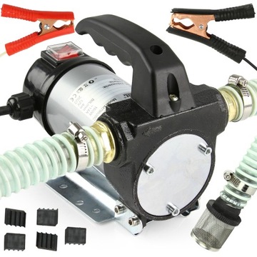 POMPA DO PALIWA OLEJU mini CPN 12V diesel + wąż 4m