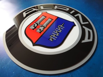 Логотип Alpina для стены для гаражного дома подарок на день рождения