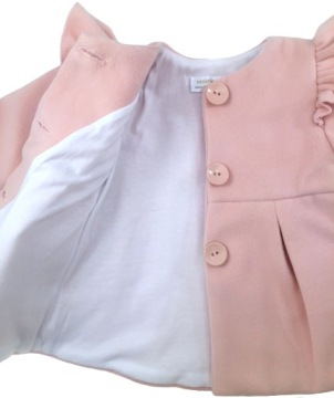 Флисовое ПАЛЬТО с крыльями, 68 см, весенний размер