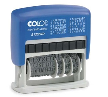 COLOP Mini INFO datownik S120/WD