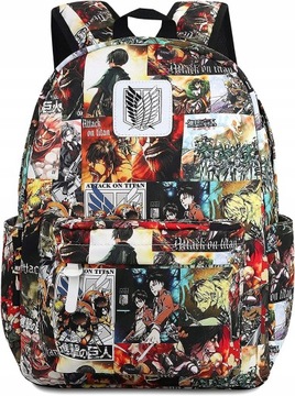 Roffatide Laptop Backpack Anime School Bag