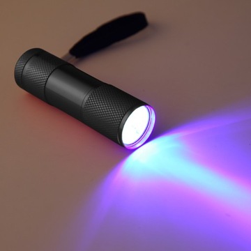 Фонарик УФ-светодиод Ультрафиолетовая лампа для тестера янтарного клея Klima Paznokci