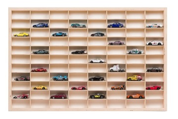 Półka na resoraki 88 autek typu Hot Wheels KOLOR