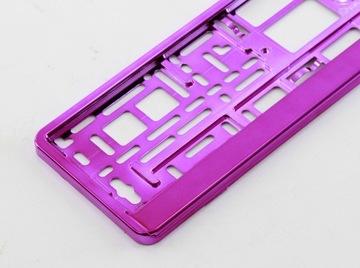 2 РАМКИ ДЛЯ НОМЕРНЫХ ЗНАКОВ, РОЗОВЫЕ + 2 комплекта. БЕСПЛАТНЫЕ винты!!!