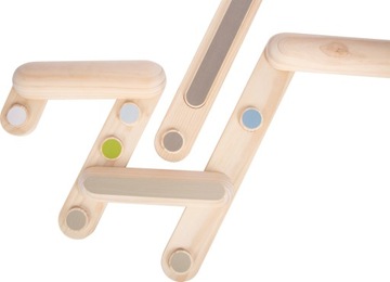 Деревянная сенсорная дорожка Adventure Small Foot для упражнений на баланс