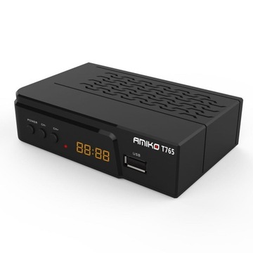DEKODER TV NAZIEMNEJ DVB-T2 AMIKO FULL HD T765