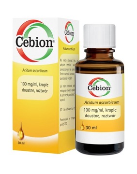 Cebion, krople dla dzieci od 28 dnia życia, 30ml