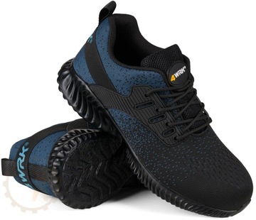 BUTY SPORTOWE MĘSKIE LEKKIE ADIDASY SNEAKERSY z podnoskiem ROBOCZE 43