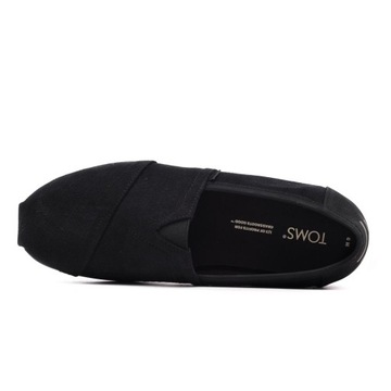 Toms, Черный/Черный, Нубук из плотного твила M 10017668 42