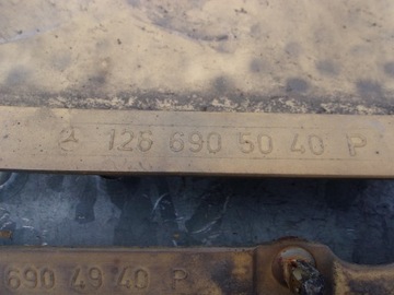 РАБОТА РАМА P MERCEDES 126 W126 SE