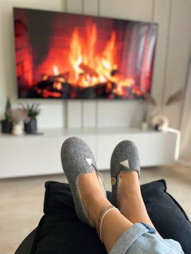 Bambosze теплые тапочки шерстяные женские тапочки комфортно с мехом