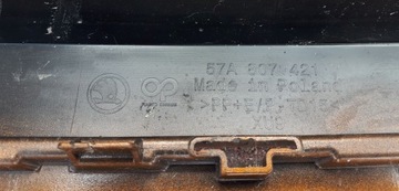* SKODA KAROQ 57A NÁRAZNÍK ZADNÍ 57A807421