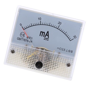 2 шт. Амперметр 85C1 и 91C4 Индикатор амперметра постоянного тока на панели тока