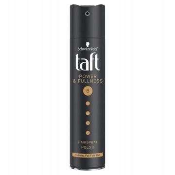 TAFT LAKIER CZARNY POWER & FULLNESS 250ML czar