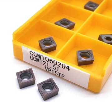 Płytki Wieloostrzowe CCMT060204 VP15TF Nowe