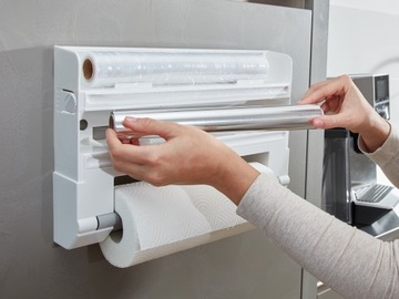 Кухонный органайзер 3в1, БУМАЖНОЕ ПОЛОТЕНЦЕ И ФОЛЬГА