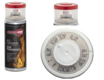 FARBA WYSOKOTEMPERATUROWA SREBRNA 400 ml