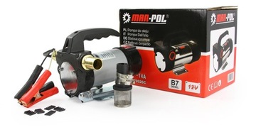 НАСОС ДЛЯ СЛИВА МАСЛА ТОПЛИВА НАСОС 12V mini cpn