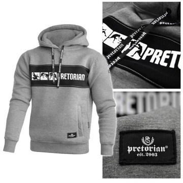 Bluza z kapturem męska PRETORIAN Fight r.XXL