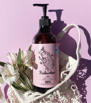 YOPE Мыло с ревенем и розой 500мл