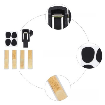 НАБОРЫ БЛЕСКОВ ДЛЯ ГУБ SAKSO TRIMER АКСЕССУАРЫ ДЕРЕВЯННЫЙ Кларнет